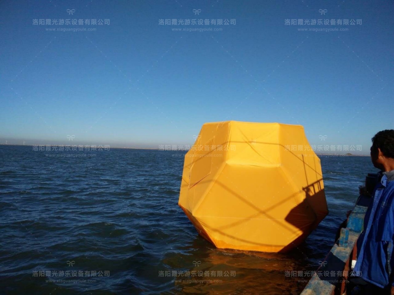 梁河充气海靶